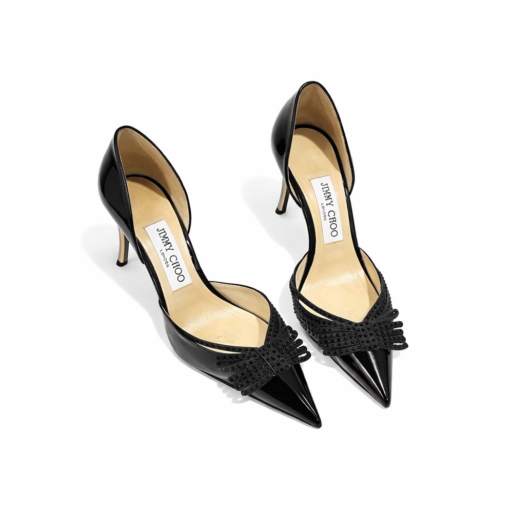 Jimmy Choo Black Pointed Heels